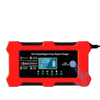 Punjač baterija za automobile i motocikle, serija QS12V10AHP, ulaz AC100-240V, izlaz DC12V10A, CE/FCC/ROHS certifikati