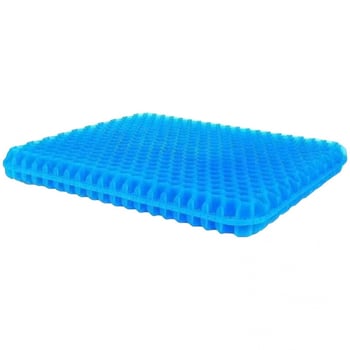Gel hladno sjedalo za uredske stolice, dizajn s pčelinjim saćem, napunjen vodom, težina 1,2 kg, za hlađenje i ublažavanje topline.