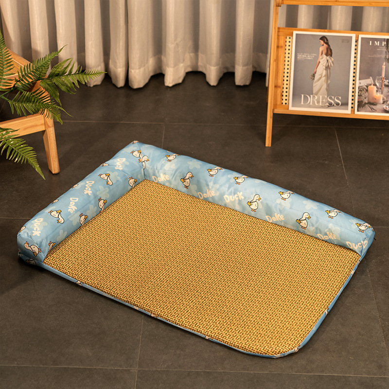 Котешки летен охлаждащ мат Glan — сваляем и изпиращ се, материал: спондж