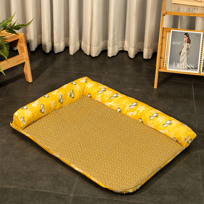 Котешки летен охлаждащ мат Glan — сваляем и изпиращ се, материал: спондж