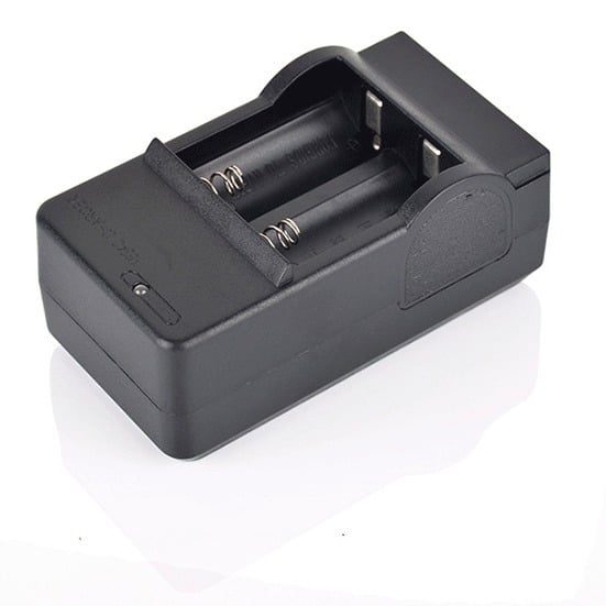 16340 punjač baterija, dvostruki utor, automatsko zaustavljanje pri punjenju, CE certifikat, ulaz 110-240V, izlaz 4.2V