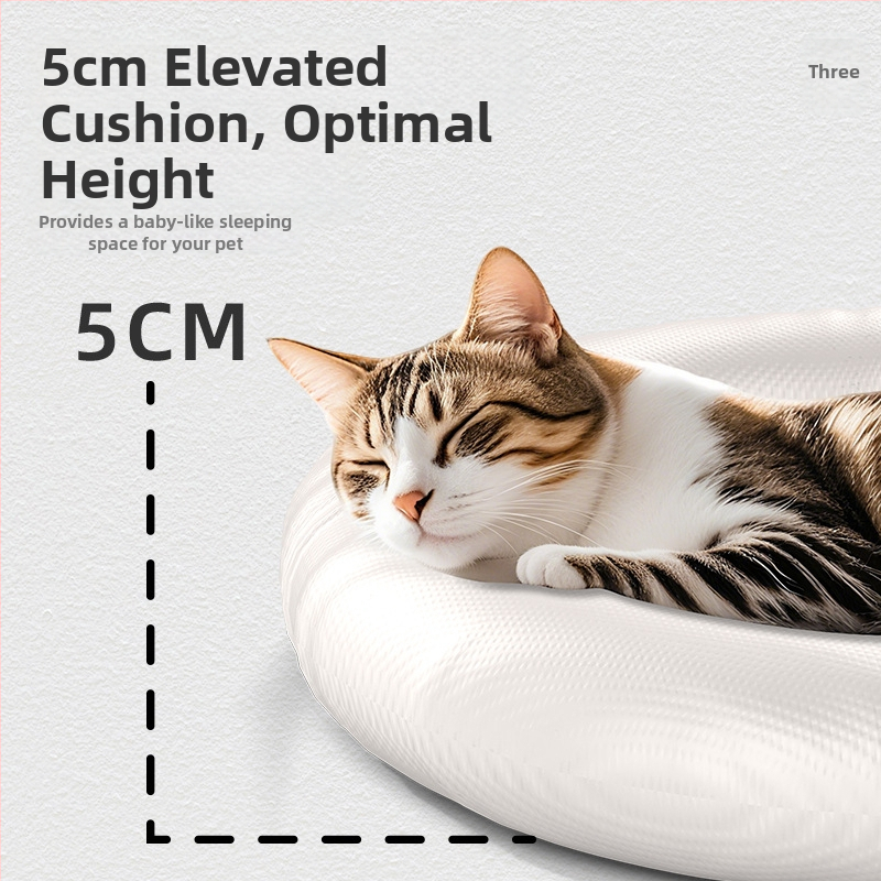 Всесезонно гнездо за малки кучета — платнено легло за спане от Yipin Boy; подходящо за бишон фризе, той пудел и померан