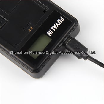 FUYALIN LCD1 FW50 USB зарядно за NP-FW50 батерия за Sony A7, A7 II, A7R II, A5100, A6000, A5000
