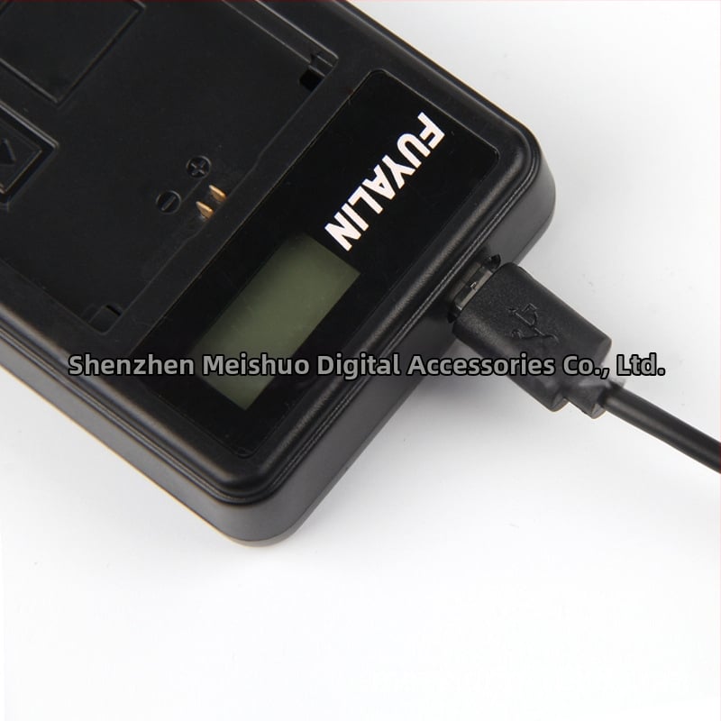 FUYALIN LCD1 FW50 USB зарядно за NP-FW50 батерия за Sony A7, A7 II, A7R II, A5100, A6000, A5000