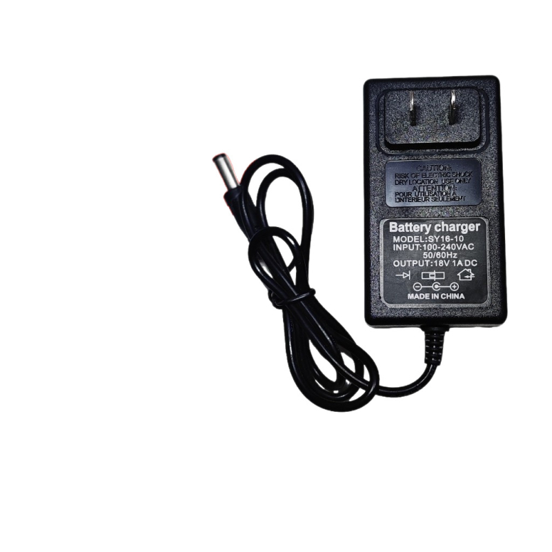 Punjač Li-ion baterija za ručni alat – 4 ćelije, izlaz 16.8V 1A, ulaz 220V, okrugli konektor 5.5 mm