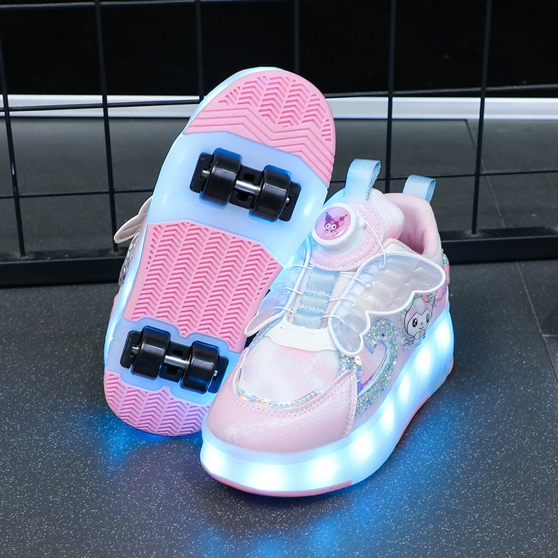 Dječje Heelys tenisice s dva kotačića od PU, marka With Hope