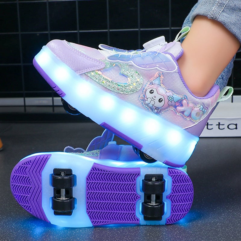Dječje Heelys tenisice s dva kotačića od PU, marka With Hope