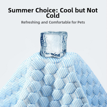 Охлаждащ мат за котки — плат, подложка за сядане, гнездо/клетка за домашни любимци (Материал: плат; Категория: подложка за сядане; Подходящ за: котки; Категория на продукта: гнездо/клетка за домашни любимци; Бранд: директна продажба)