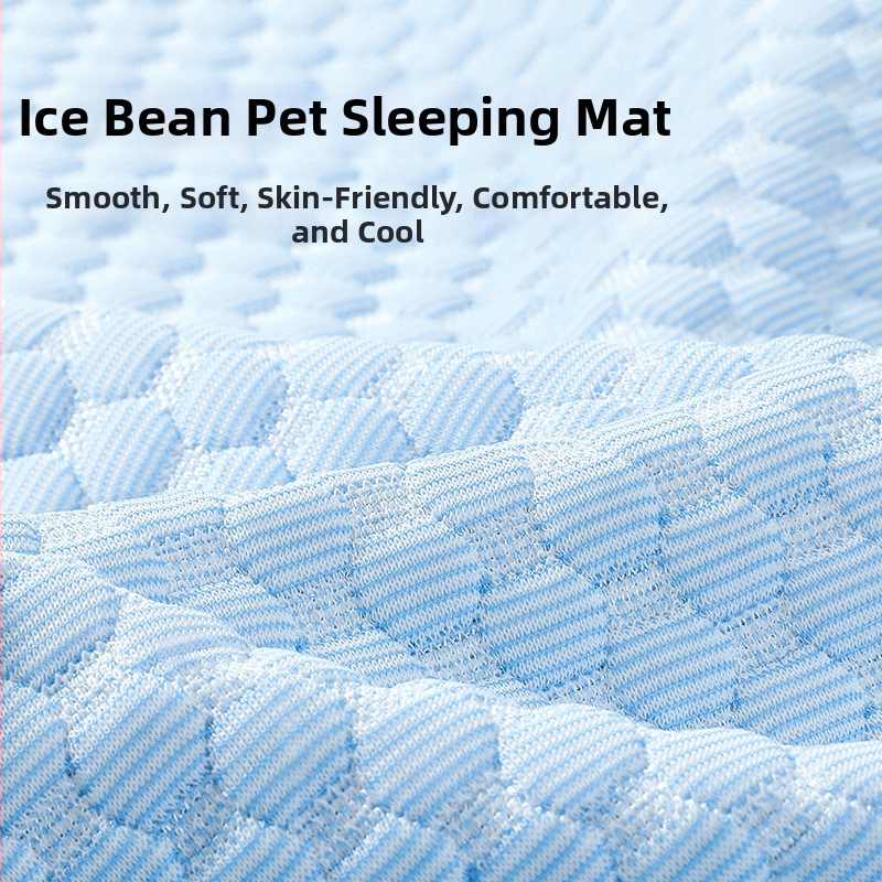 Охлаждащ мат за котки — плат, подложка за сядане, гнездо/клетка за домашни любимци (Материал: плат; Категория: подложка за сядане; Подходящ за: котки; Категория на продукта: гнездо/клетка за домашни любимци; Бранд: директна продажба)