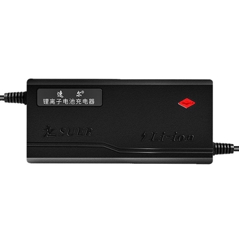 Saul punjač litijeve baterije za električni skuter/jednokotač, ulaz 110-220V, izlaz 54.6V 3A, EMC/FCC certifikacija