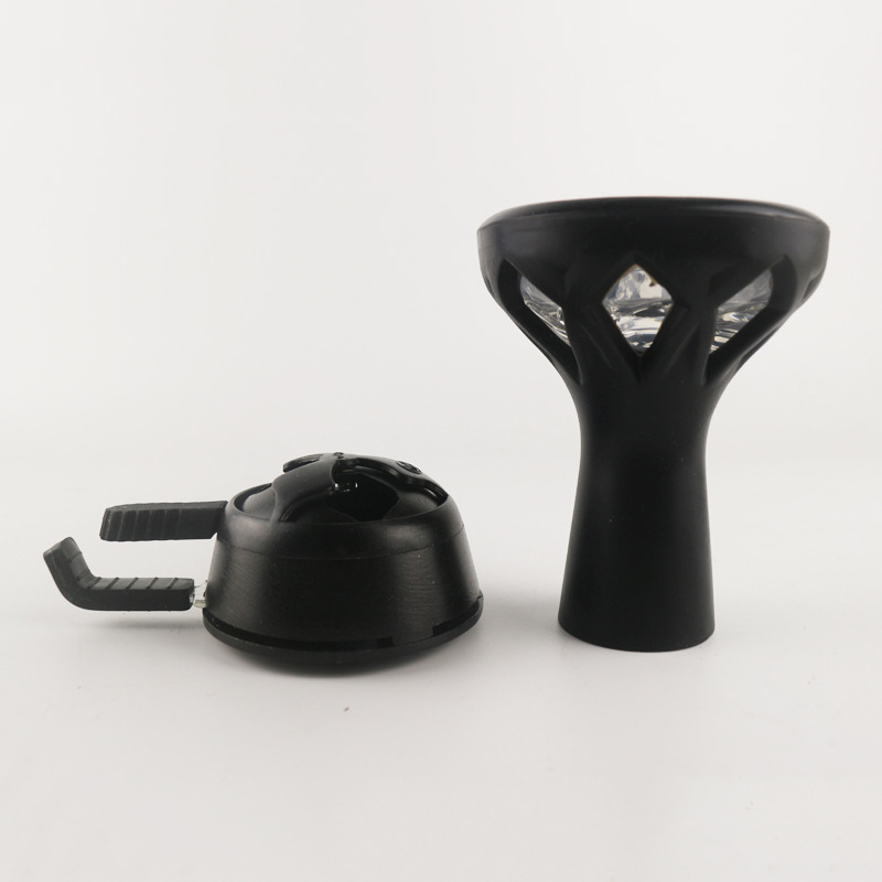Hookah otporan na vjetar posuda za ugljen – metalna, Model ZGYK045, Višekratno upotrebljiva, Prilagodljiva