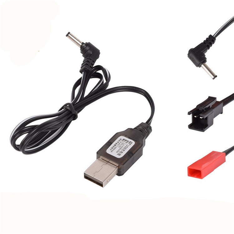 Kabel za punjenje baterije RC auta, USB punjač, 3,5 mm kružni utikač, 3,6V–4,8V, Reeway, linija punjenja