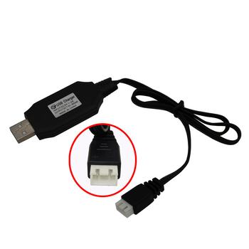 USB kabel za punjenje za 7.4V 3-pinski balansirani punjač za RC modele zrakoplova/ RC auta, 2S Li baterija, izlaz 800mA