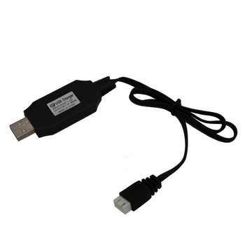USB kabel za punjenje za 7.4V 3-pinski balansirani punjač za RC modele zrakoplova/ RC auta, 2S Li baterija, izlaz 800mA