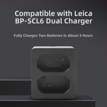 BP-SCL6 Desktop nabíjačka pre Leica Q2/Q3, 43 SL3/SL2s, Type-C Port