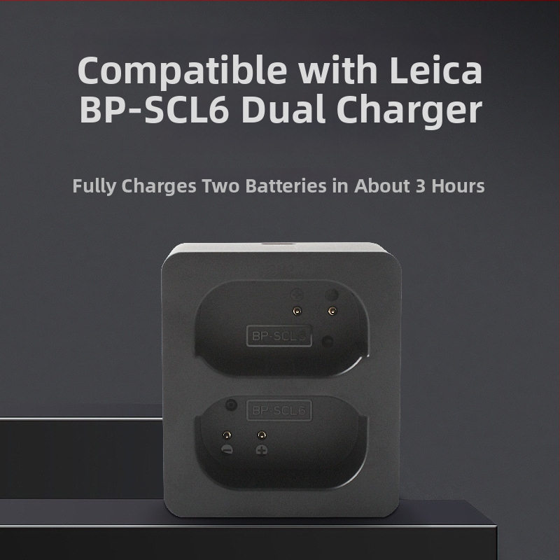 BP-SCL6 Desktop nabíjačka pre Leica Q2/Q3, 43 SL3/SL2s, Type-C Port