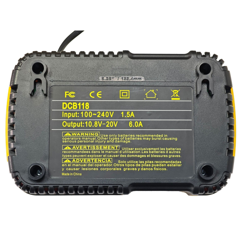 Brzi punjač litijskih baterija 20V – 6A, ulaz 100-240V, CE