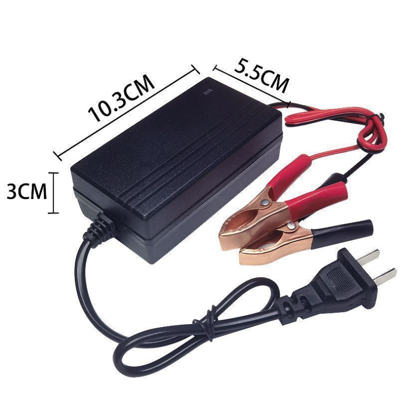 Háromkerekű motorkerékpár akkumulátor töltő, ólom-akkumulátorhoz, 12V, 1-20A, univerzális használatra