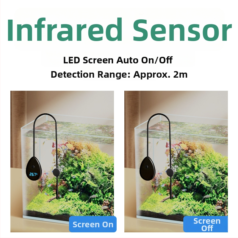 Voden termometar od PC kućišta; mjeri temperaturu vode; tip sonde za ulaz; točnost ±0,1°C