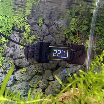 Akvariumski termometar, kalibriran, dvostruki zaslon i detekcija TDS kvalitete vode, plastično kućište