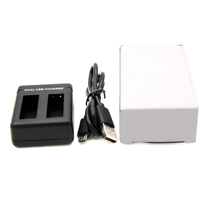 GoPro Hero 5 двойно зарядно AHDBT-501 — Micro USB и USB-C интерфейси