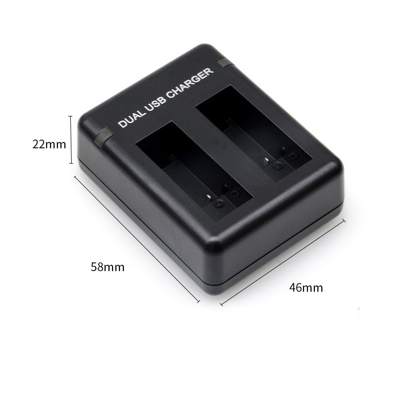 GoPro Hero 5 двойно зарядно AHDBT-501 — Micro USB и USB-C интерфейси