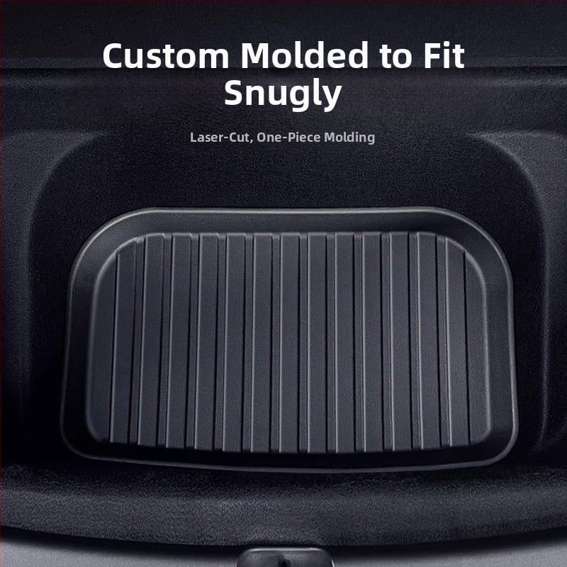 Tesla Model 3/Y εμπρός και πίσω χαλιά πορτ-παγκάζ – TPE, ειδικά για το μοντέλο, χωρίς λογότυπο