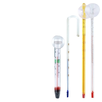 Samolepljivi termometar za akvarij i terarij za kornjače, visoka preciznost, stakleni