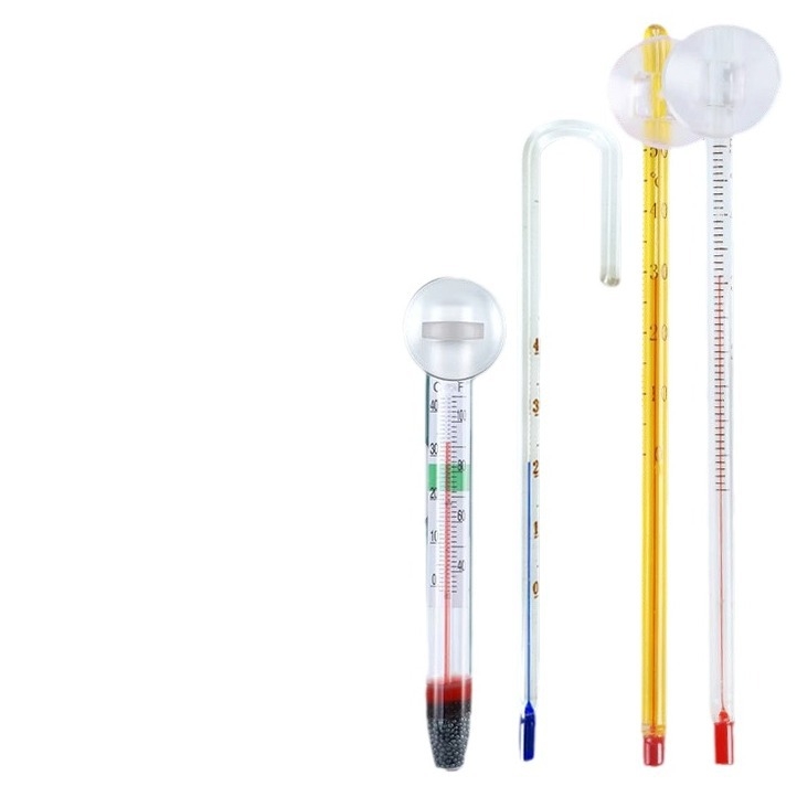 Samolepljivi termometar za akvarij i terarij za kornjače, visoka preciznost, stakleni