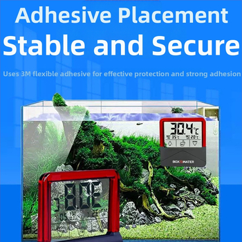 Termometru pentru acvariu cu afișaj de înaltă precizie, senzor electronic de temperatură a apei pentru acvariu