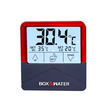 Termometru pentru acvariu cu afișaj de înaltă precizie, senzor electronic de temperatură a apei pentru acvariu