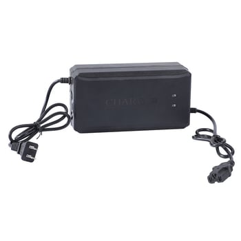 Punjač za električno vozilo Yoshikawa, ulaz AC 100-240V, izlaz 58.8V/73V/88.8V, CE potvrda, kompatibilan s olovno-kiselinskim baterijama.