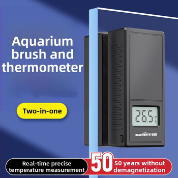 Old Fisherman Magnetna četkica za čišćenje akvarija s termometrom i snažnim magnetom