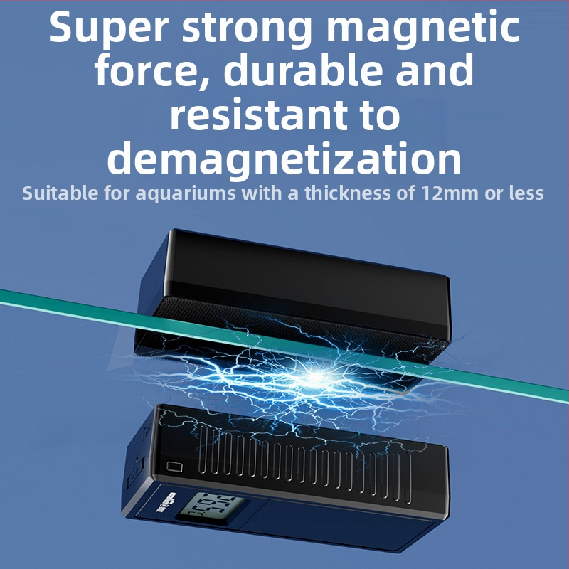 Old Fisherman Magnetna četkica za čišćenje akvarija s termometrom i snažnim magnetom