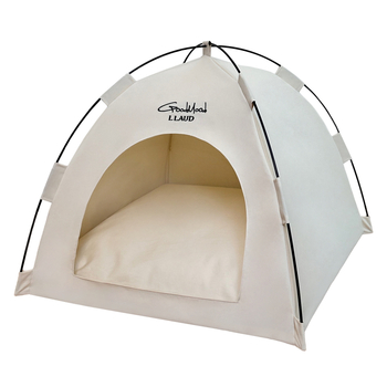 Палаточно котешко гнездо – платнено, свалящо се и миещо се, полузатворен дизайн, за котки