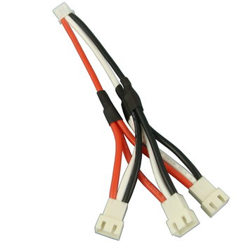 Punjač za baterije 7.4V | 1–na–3 adapter, balansni kabel s 3 pinovima, za litijske baterije, BMAX, CE certificirano