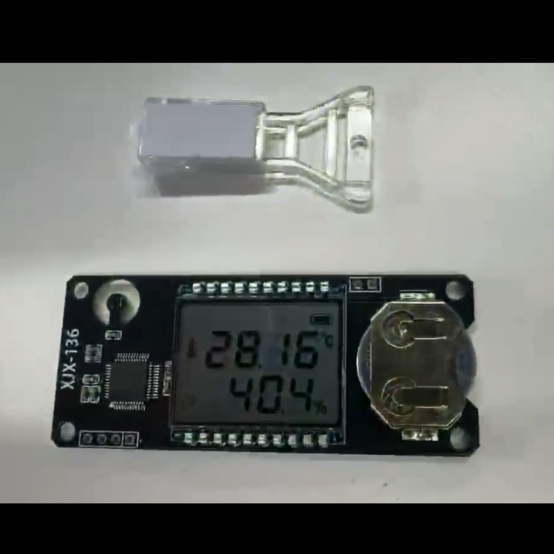 XJX136 Teplota a vlhkosť meradlo pre inkubáciu a starostlivosť o papagaje, vysoká presnosť, automatická kalibrácia