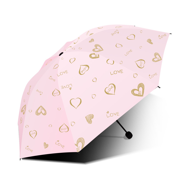 Umbrelă pentru cuplu, design creativ în trend, cadru din oțel cu 8 brațe, deschidere manuală, protecție UV UPF 40+
