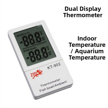 Akváriový teplomer s indukčným elektronickým senzorom, digitálny teplomer na vodu kt-902, plastové telo