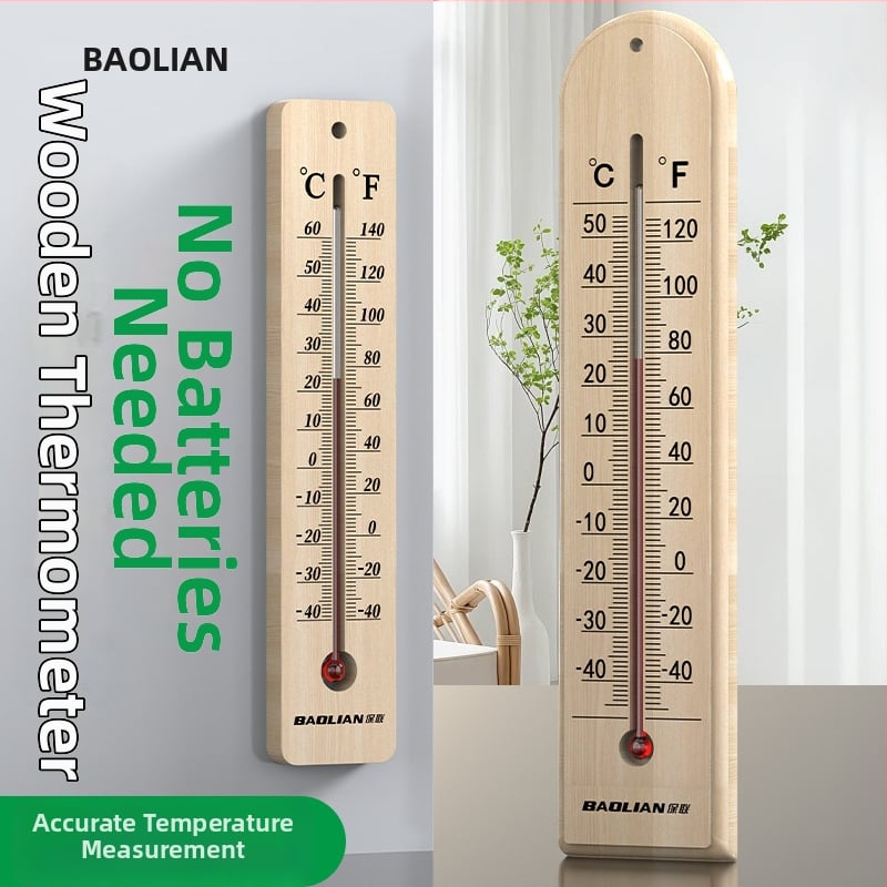 Стъклен тръбен термометър, тип пръчка, за лаборатория и домашно ползване