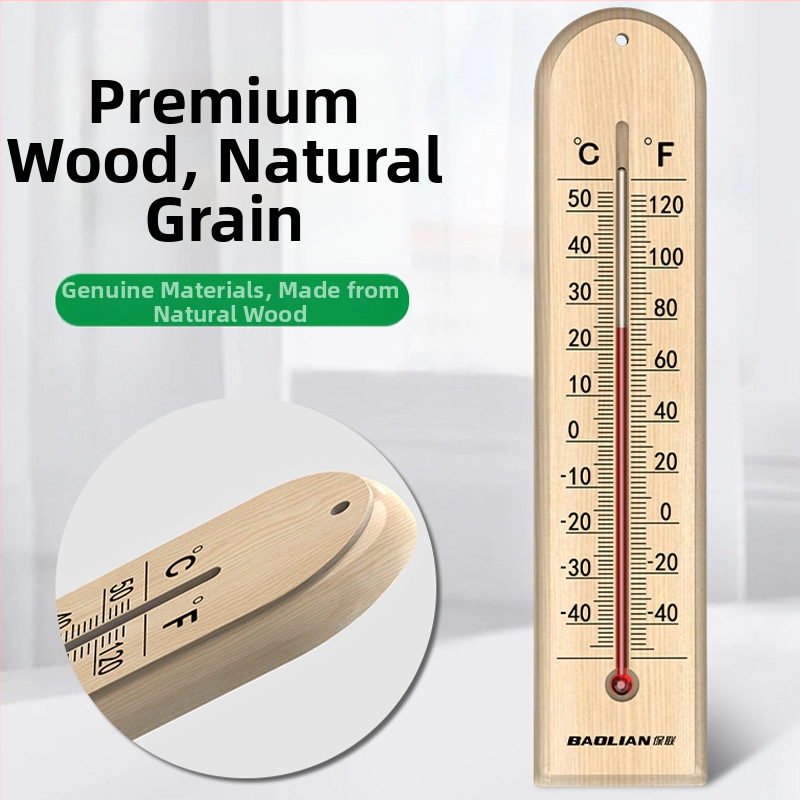 Стъклен тръбен термометър, тип пръчка, за лаборатория и домашно ползване