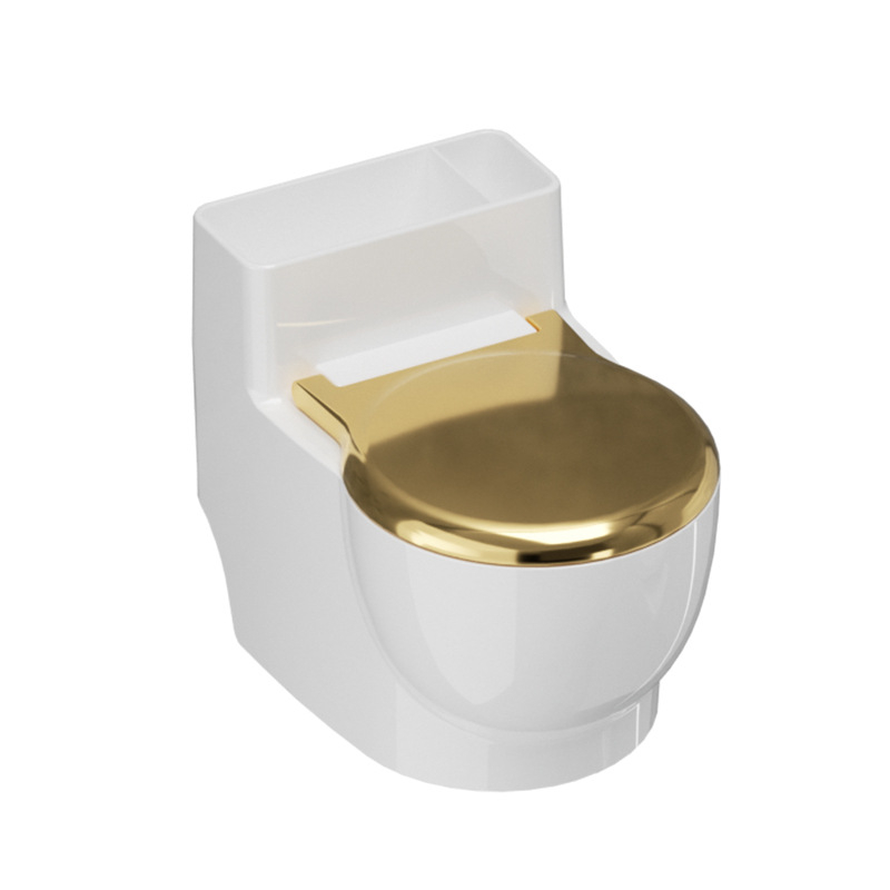 Tabacheră de perete pentru toaletă cu capac, corp din ABS și liner din oțel inoxidabil, spațiu de depozitare, stil luxos discret