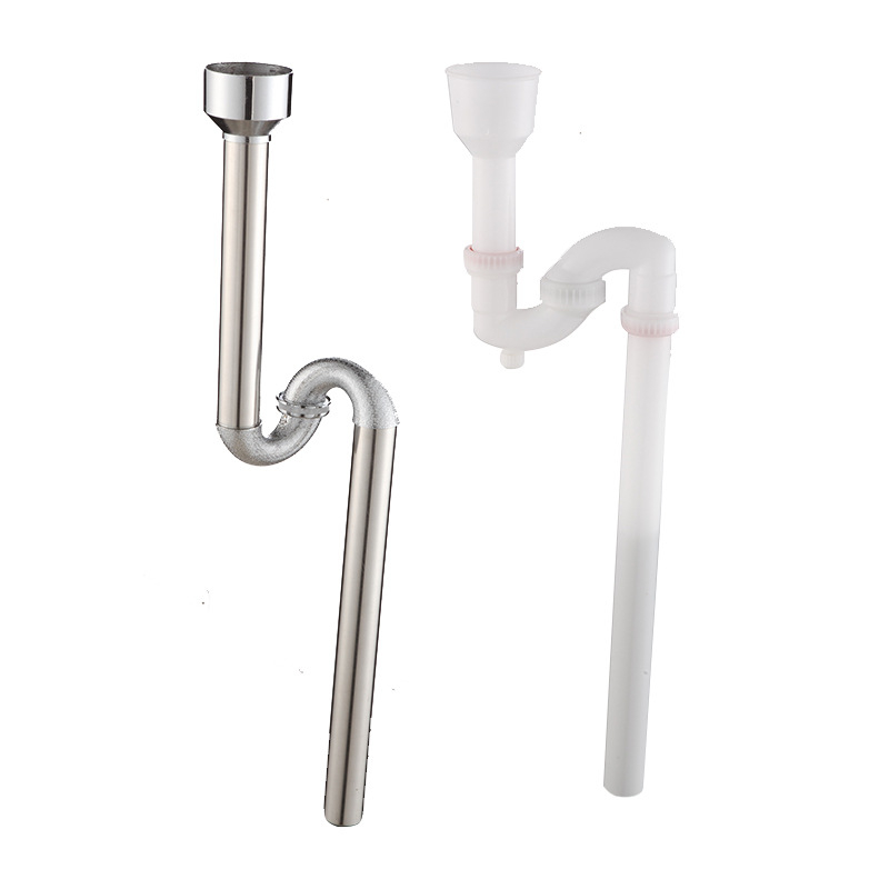 S-krivka odtoková rúra pre moč, stena montáž, model 454, prispôsobenie spracovania, pripojenie na močovú rúru