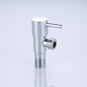 Ventil din oțel inoxidabil electroplacat, model 62-70; instalație în perete; presiune de lucru 1.0 MPa; potrivit pentru bucătărie, baie, balcon și toaletă