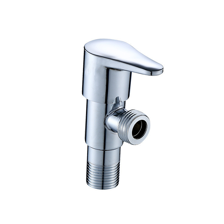 Ventil din oțel inoxidabil electroplacat, model 62-70; instalație în perete; presiune de lucru 1.0 MPa; potrivit pentru bucătărie, baie, balcon și toaletă