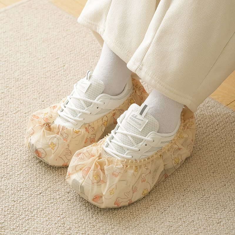 Căcoveri de pantofi de unică folosință pentru adulți, utilizare în interior, din material nețesut, antiderapante, rezistente la uzură, anti-statici, grosime 0,05 mm