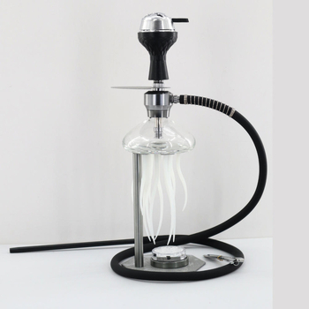 Narghilea din metal – set complet cu efect LED, procesare personalizată, imprimare logo