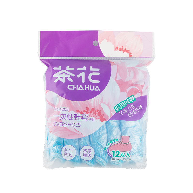 Opus acoperitoare de pantofi de unică folosință pentru casă și spații interioare cu calculatoare, impermeabile, antiderapante, protecție împotriva prafului, plastic îngroșat, rezistente la uzură, 12 perechi