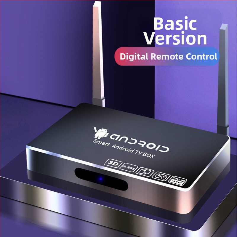 Android TV box s výstupom 4K, Bluetooth a dvojpásmovým Wi-Fi, 128 MB RAM