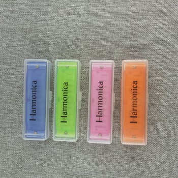 Harmonica pentru copii Bee, monofonică, 10 găuri, capac ABS, orificii de sunet din plastic